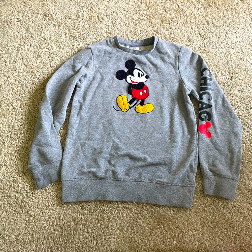 Girls Mickey sweatshirt size 10